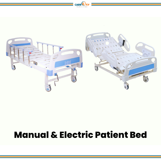 Manual & Electric Hospital Patient Bed