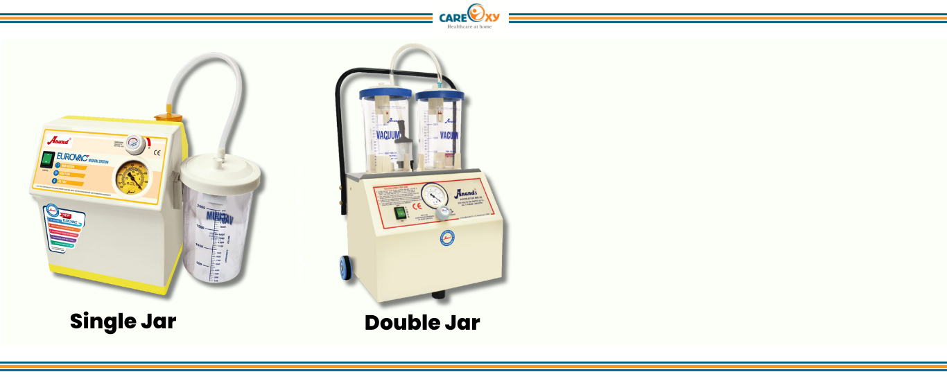 Single Jar Suction Machine