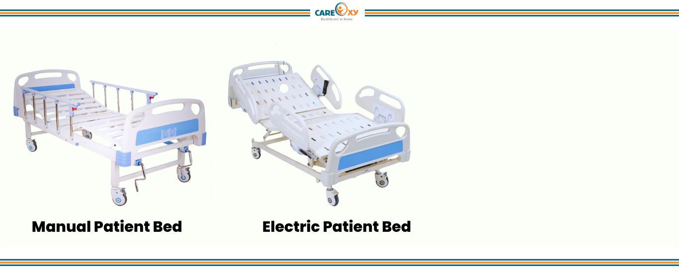 Manual & Electric Hospital Patient Bed