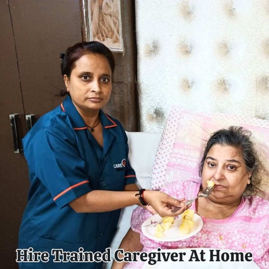 Patient Caregiver At Home