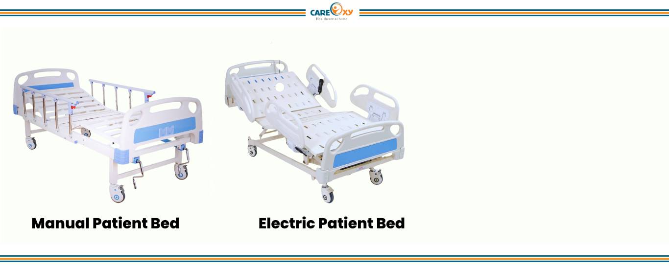 Manual & Electric Hospital Patient Bed